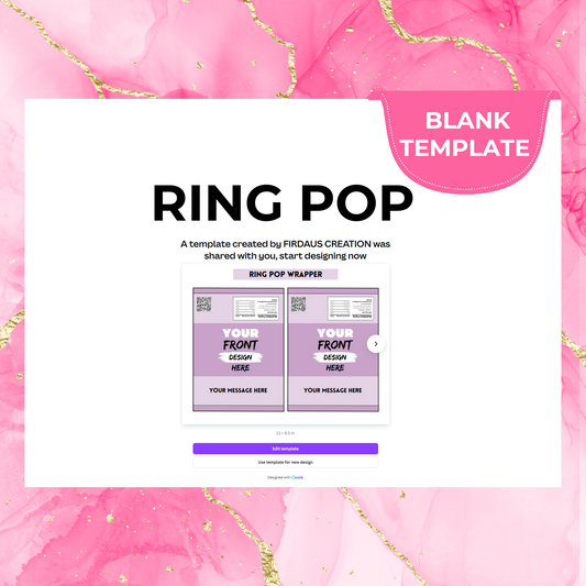 RING POP TEMPLATE