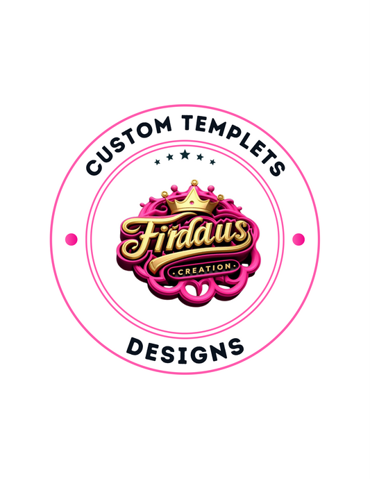 Custom Digital Template Design  (Canva)