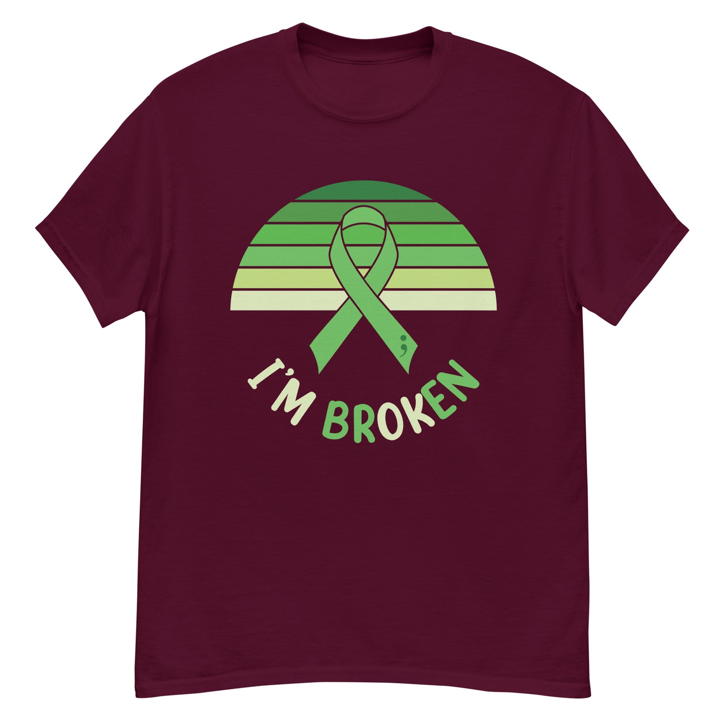 I'M BROKEN MEN'S CLASSIC TEE