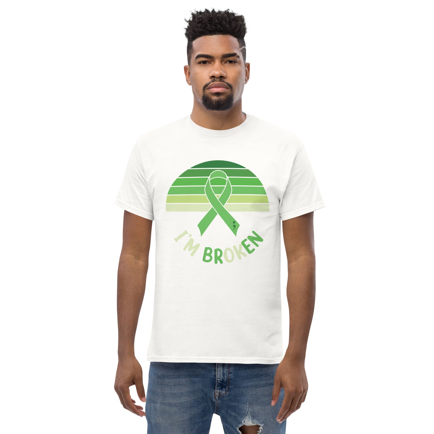 I'M BROKEN MEN'S CLASSIC TEE